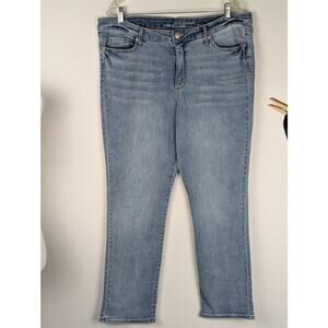 Gloria Vanderbilt sz18 "all around slimming effect" W38 R11.5 H 43Ins30 Straight